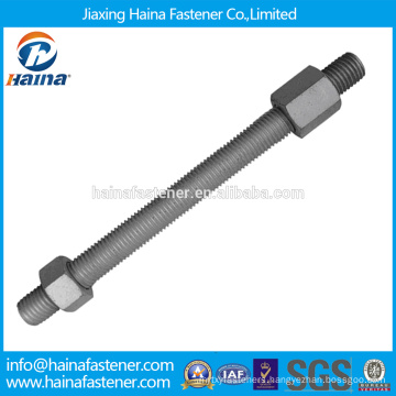 China manufacturers carbon steel DIN975 M6 Threaded rod